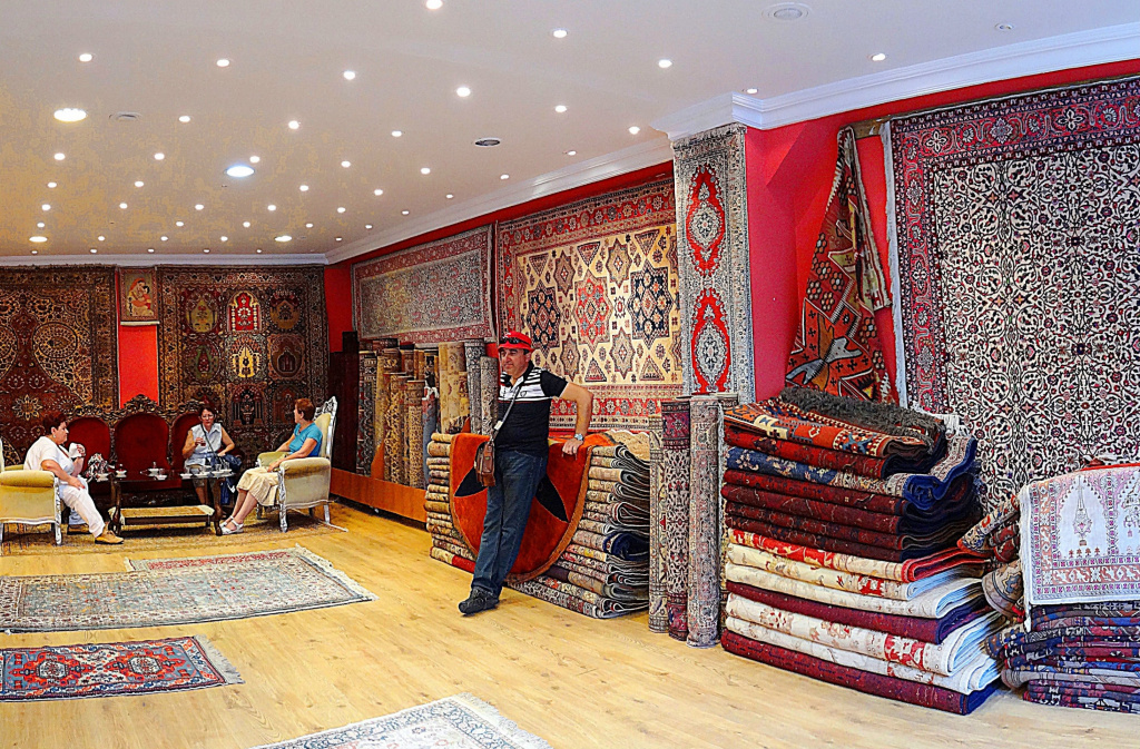 Магазин ковров в Турции